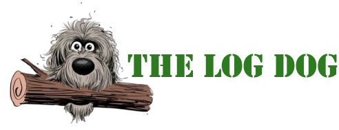 The Log Dog Logo