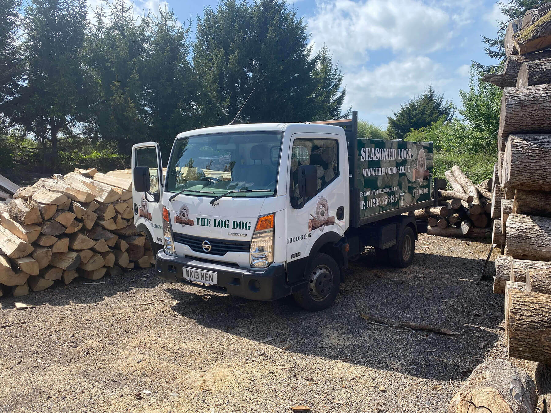 The Log Dog Truck